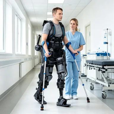 Lower-limb Rehabilitation Exoskeleton for Convenient and Efficient Gait Training, Suitable for Individuals with Paralysis