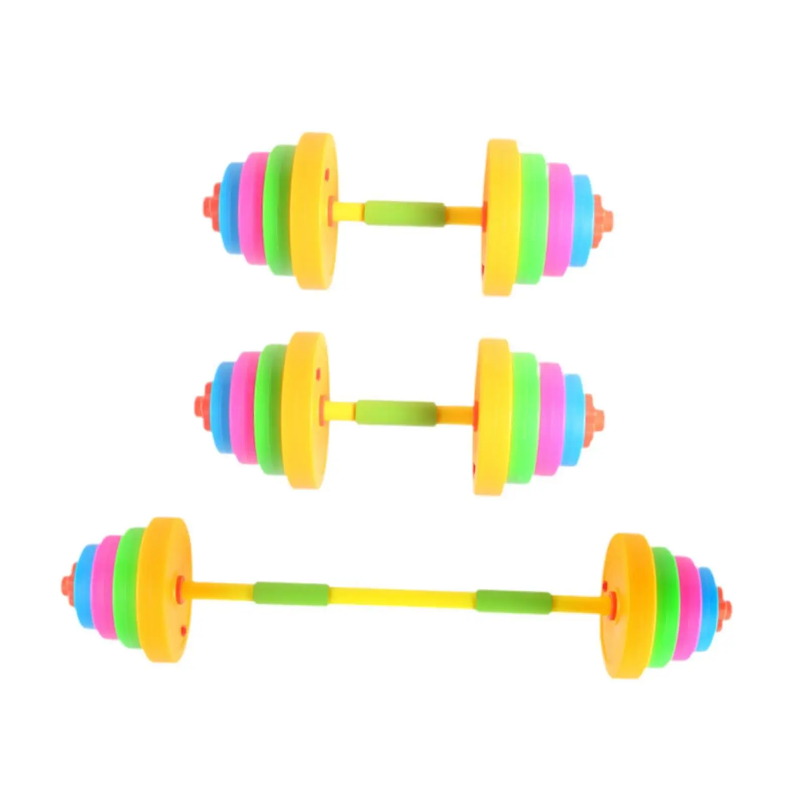 

Kids Toys Dumbbells and Barbell Strength Training Equipment Adjustable Fill