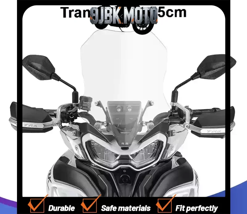 modification-speciale-du-pare-brise-pour-benelli-jinpeng-trk702-pare-soleil-avant-sureleve-et-agrandi-et-deflecteur-de-protection-thoracique