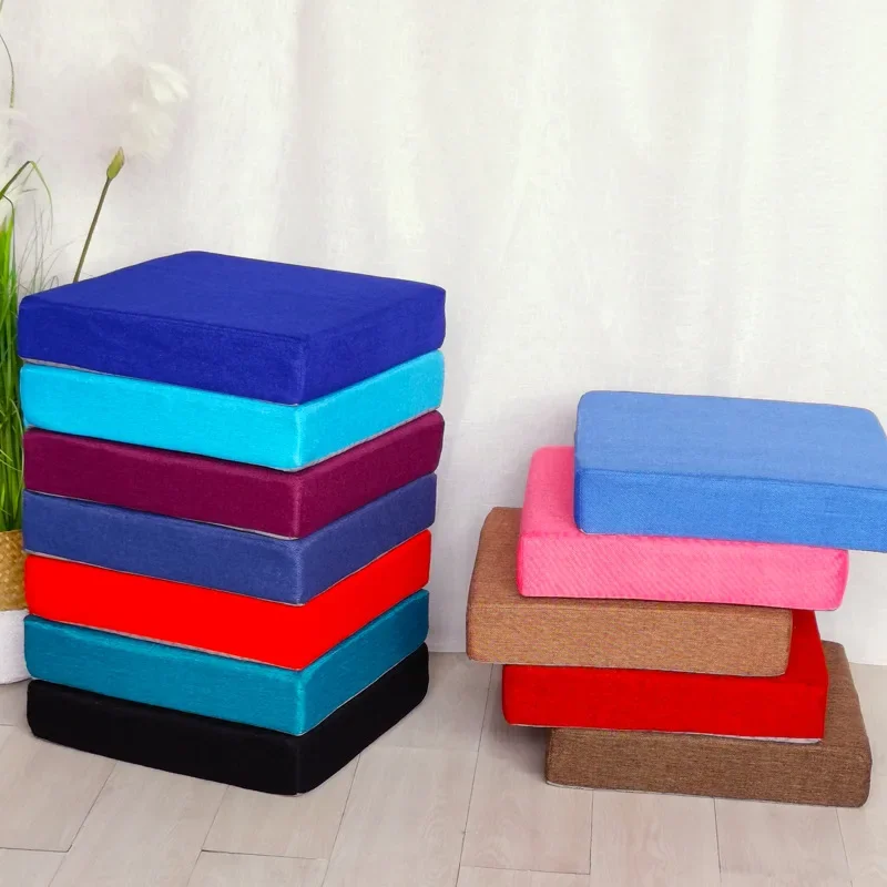 50x50cm Sponge Sofa Cushion Solid Wood Redwood Window Mat Tatami Chair Cushion Can Be Ordered Size Thickness