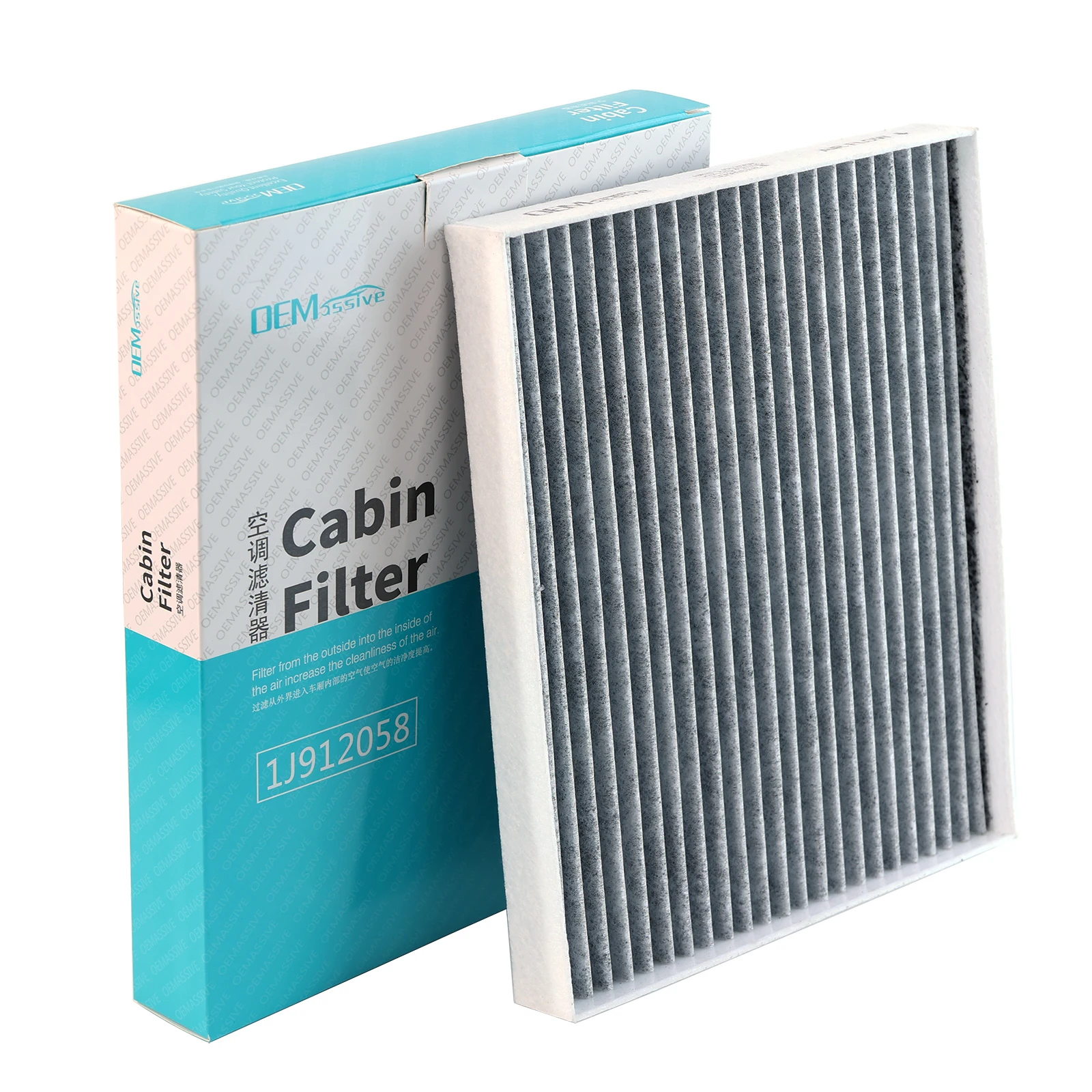 Car Pollen Cabin Air Filter For Hyundai Ioniq AE Kona EV Tucson Kia Niro 2017 2018 2019 2020 2021 2022 97133-F2100 97133-F2200