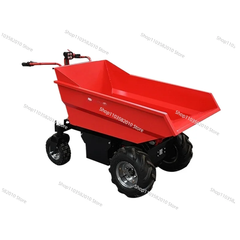 ED500H Vertical Crawler Dump Truck, Small Agricultural Transporter for Farm Use