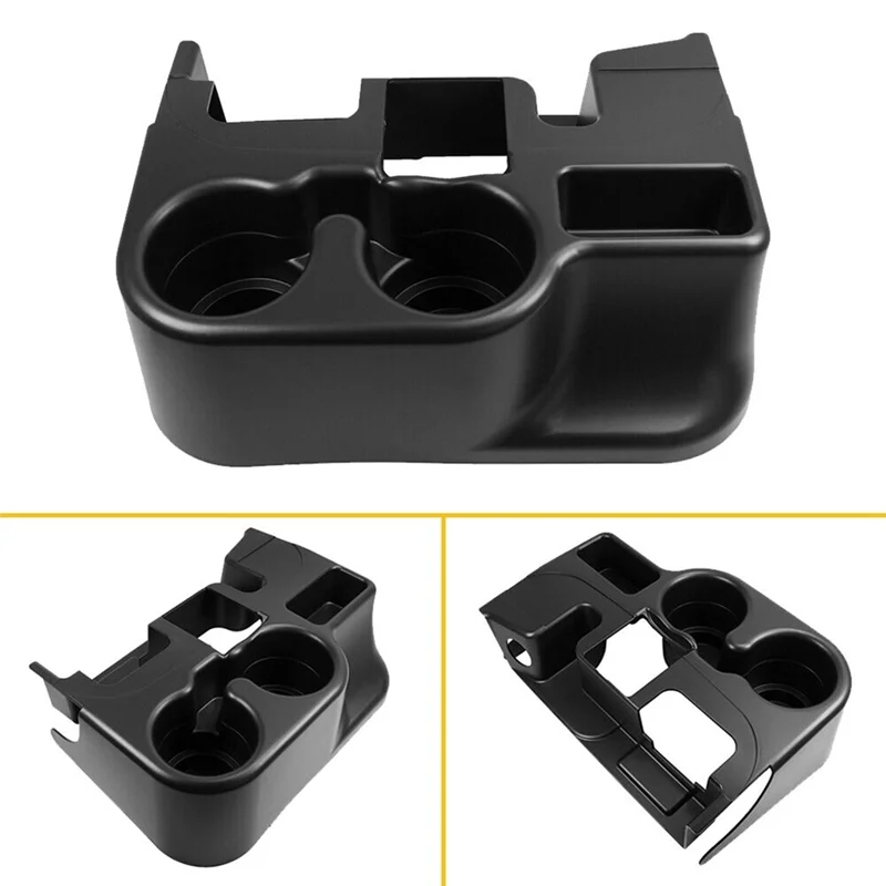 1 Piece Car Cup Holder Adapter Drink Black Abs For RAM 1500 2500 3500 2003-2012 SS281AZAA
