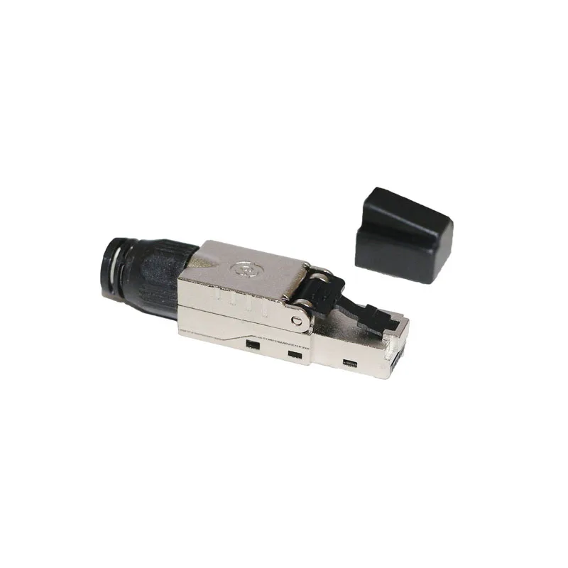 5 Pieces/lot Cat 8/6A Network Plug Keystone Jack Connector 8P8C Toolless STP Shielded Networking Tools for Ethernet Cables