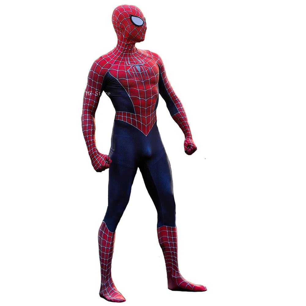 マーベルスパイダーマンハロウィーンコスプレコスチューム、全身