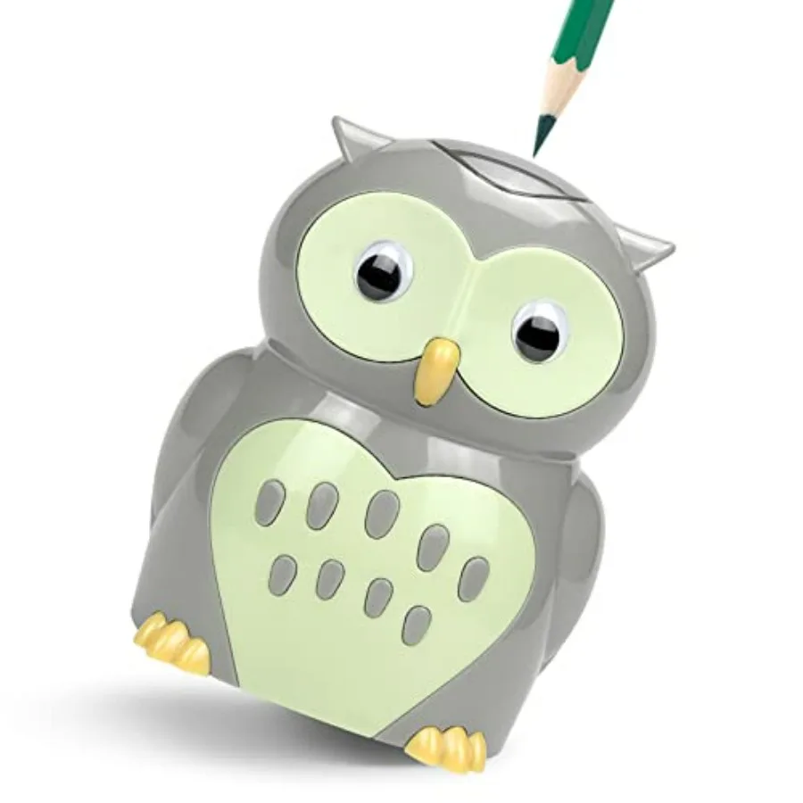 

Cute Cartoon Animal Design Electric Pencil Sharpener for and Office Use Battery Operated with EnergyEfficient Motor and Quiet O