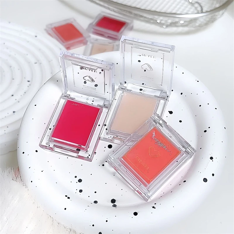 DIKALU Kremowy Rozświetlacz do Policzków z Efektem Lustra, Nawilżający, z Teksturą Błyszczyka, Przenośny, Wielofunkcyjny, Rozszerzający Zakres Makijażu Twarzy