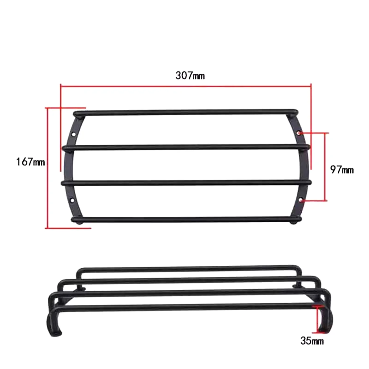 BAAZ HOT ~ Grille de haut-parleur de caisson de basses de 10 pouces - Housse de protection pour systèmes audio de voiture et de
