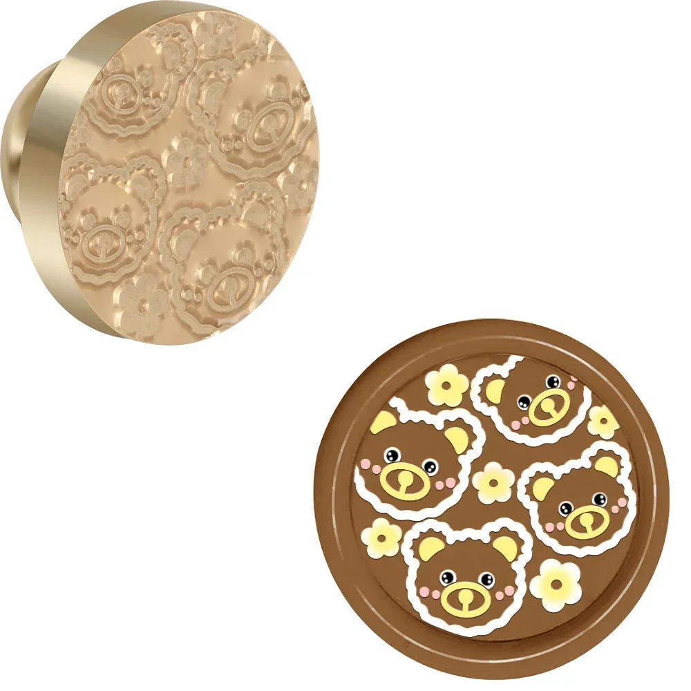 Vlinder Kroon Paw Print Lakzegel Zegel Stempel Koperen Kop Reliëf Proces Stempel Afdichting Voor Diy Kaarten Bruiloft Uitnodiging Decoratie - afbeelding 1