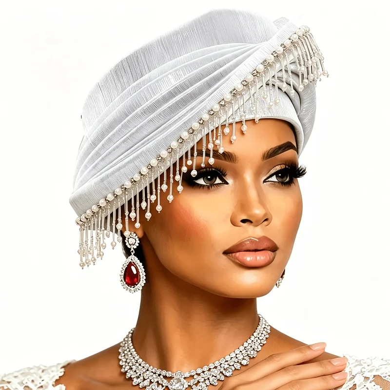 High-quality women's headscarf, suitable for wearing together, elegant and fashionable, suitable for both daily and formal occas