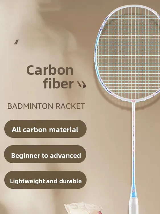 raquette-de-badminton-yoshino-cherry-blossom-ultra-legere-en-carbone-integral-raquette-offensive-simple-competition-professionnelle-unisexe-haute-performance