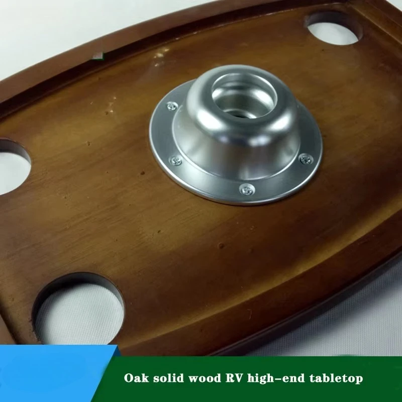 تخصيص متنقل البلوط الخشب رفع الملحقات الداخلية الجدول قابل للتعديل لسيارة تخييم RV وفانكستوم