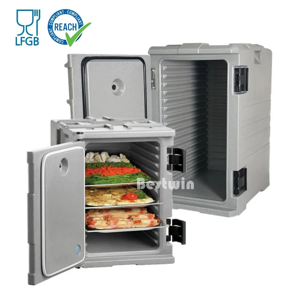90L 120L Commercial Catering Keep Cold Warm Transport Container Holding Cabinet Thermo Box Insulated Food Pan Carrier