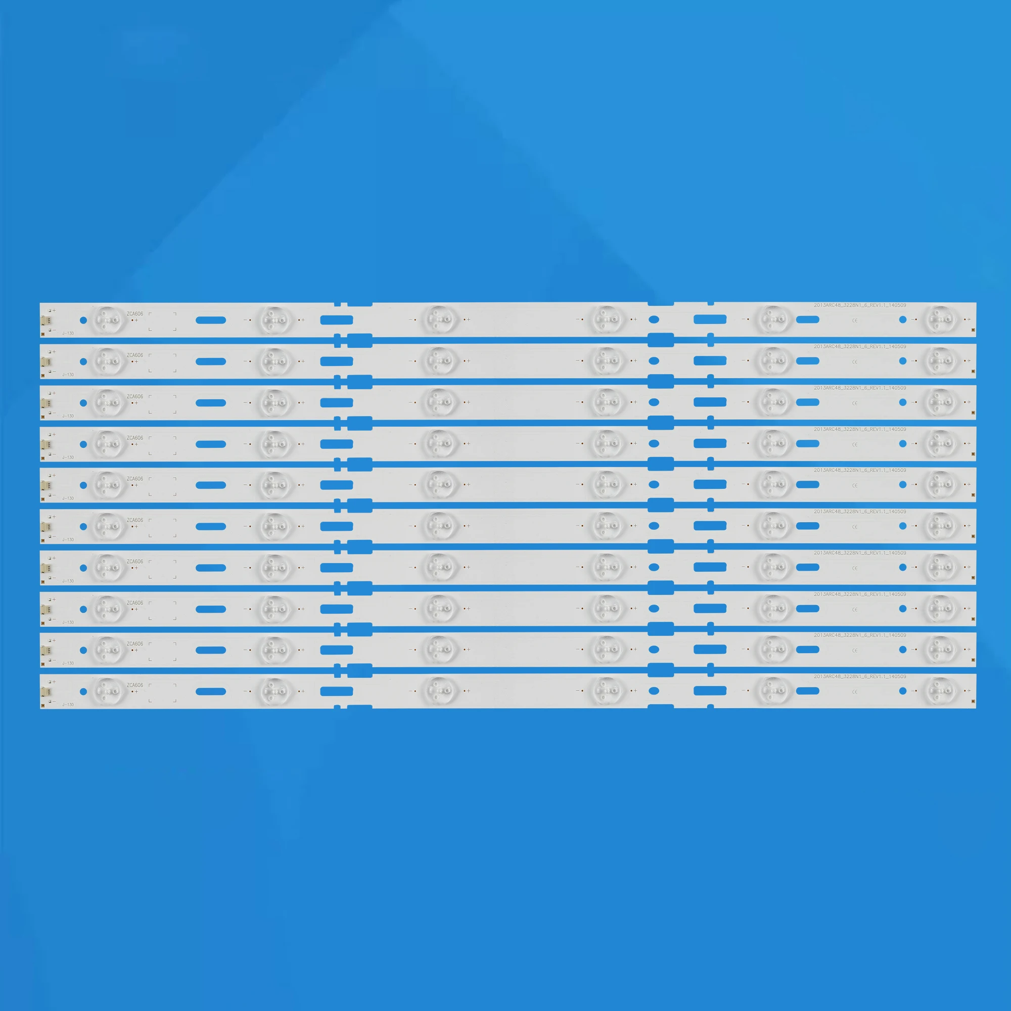 LED Backlight Strip 6 Leds 2013ARC48 3228N1 B48-LW-5433 A48-LB-6436 for 48