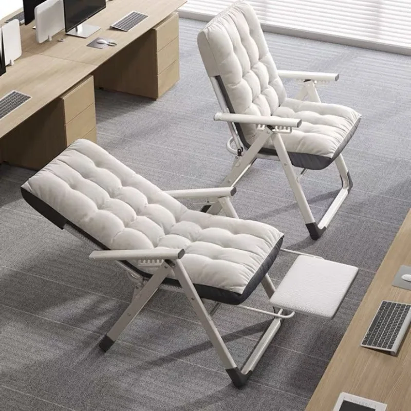 Folding chair University dormitory computer chair Sitting sofa chair Lunch break Backrest  Bedroom Lazy Office