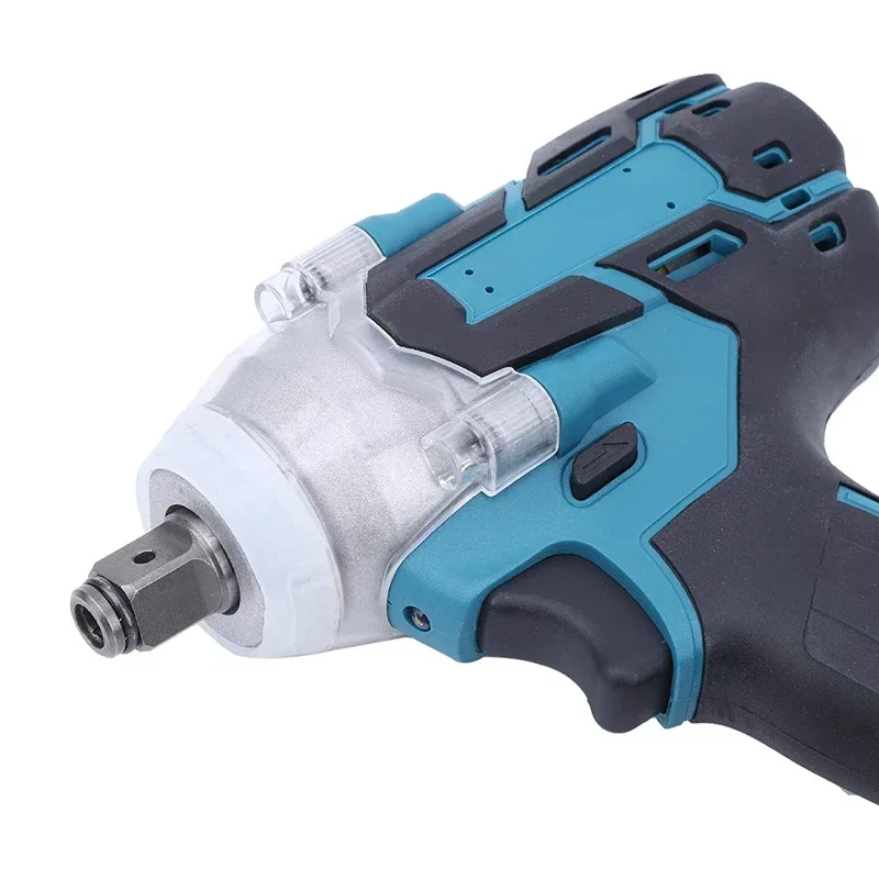 2 IN 1 Brushless Cordless Electric Impact Wrench 1/2 inch Screwdriver Socket Power Tools Compatible for Makita 18V（no battery）