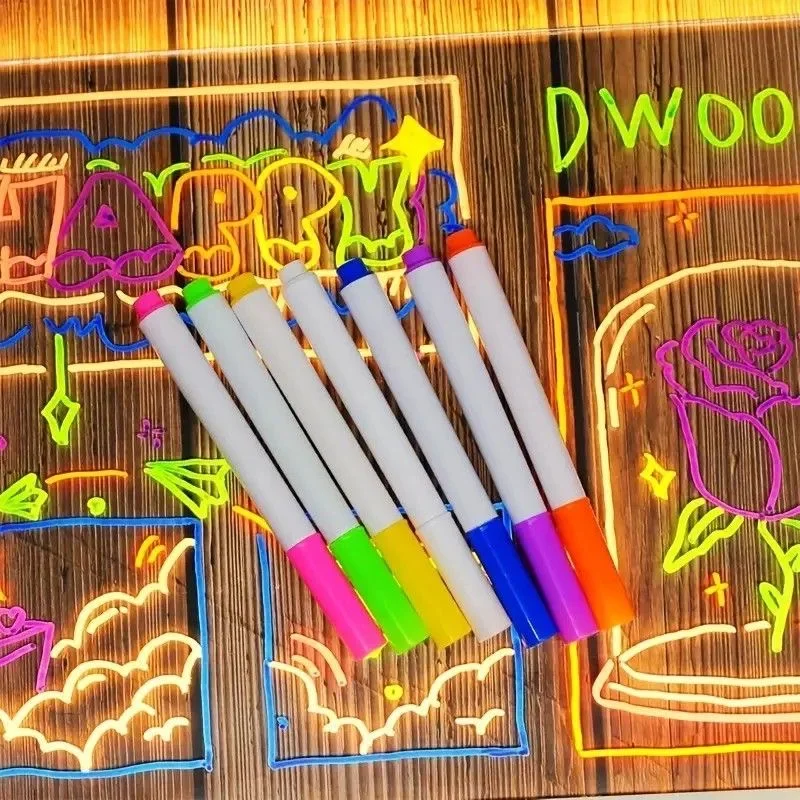 12 Colors Board Marker Pens Set, Random Colors for Whiteboard Blackboard Decorative Writing Ideal for School Office Supplies