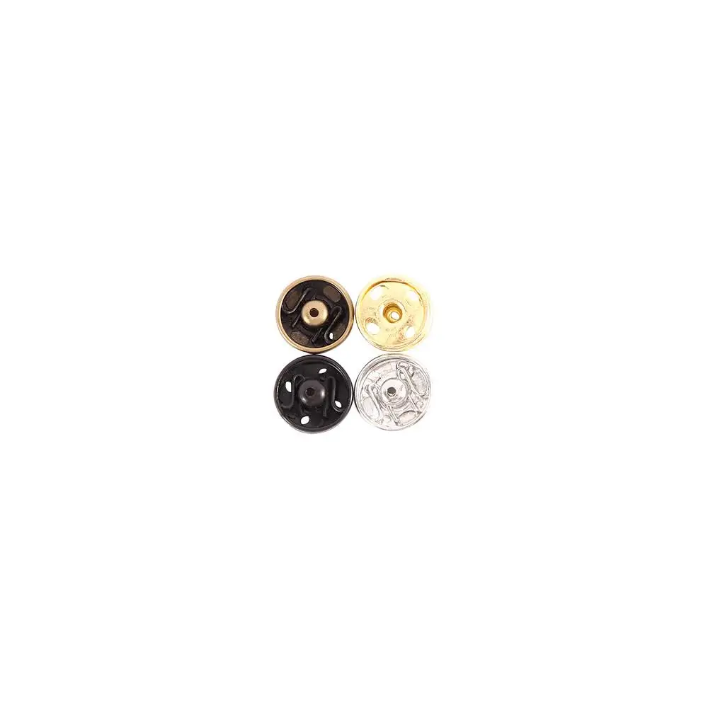 6/8mm Handmade Accessories Apparel Sewing Metal Fabric Invisible Button Sewing Buttons Sewing Accessories Metal Buckle