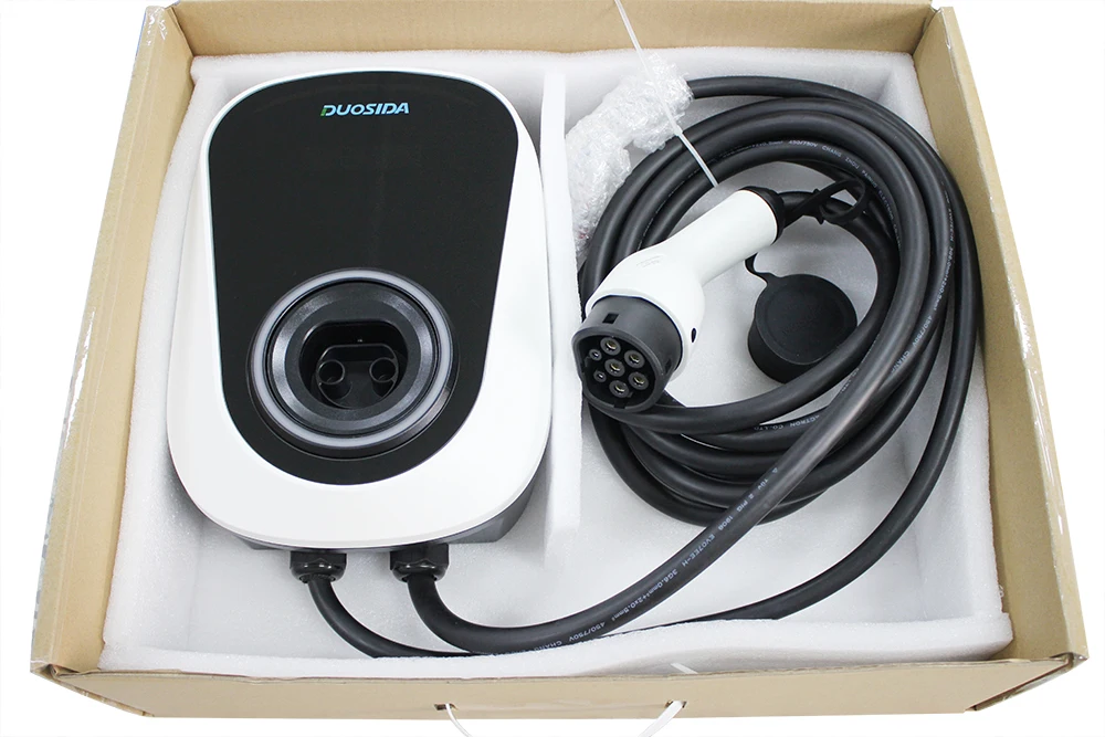 2026  AC EV Type2 7kw Electric Car Station Charger  Wifi Wallbox Ev Charging Station Commercial for Byd - view 6
