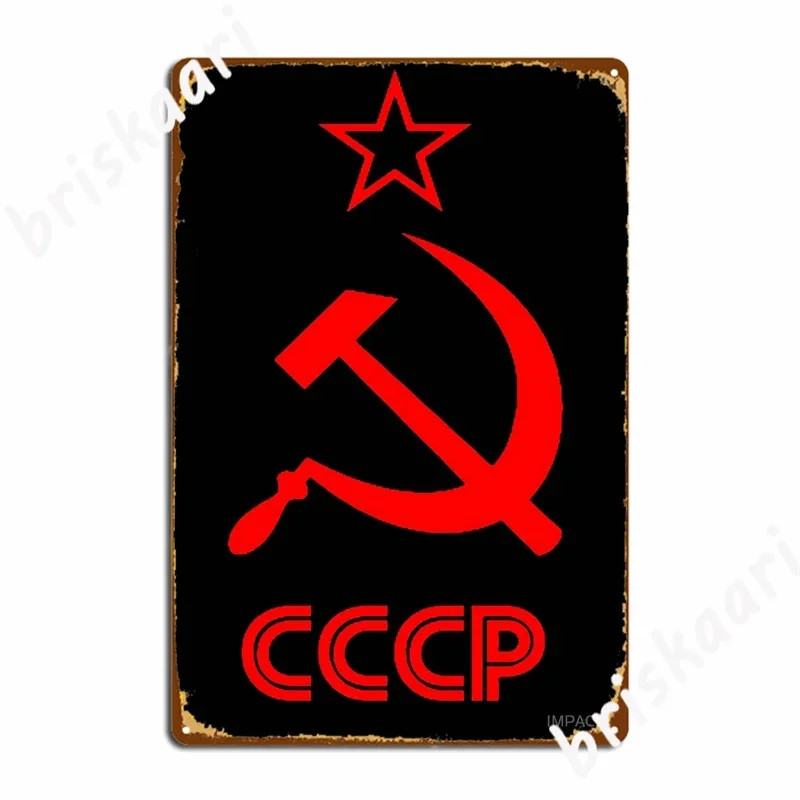 Cccp Metal Signs Cl…