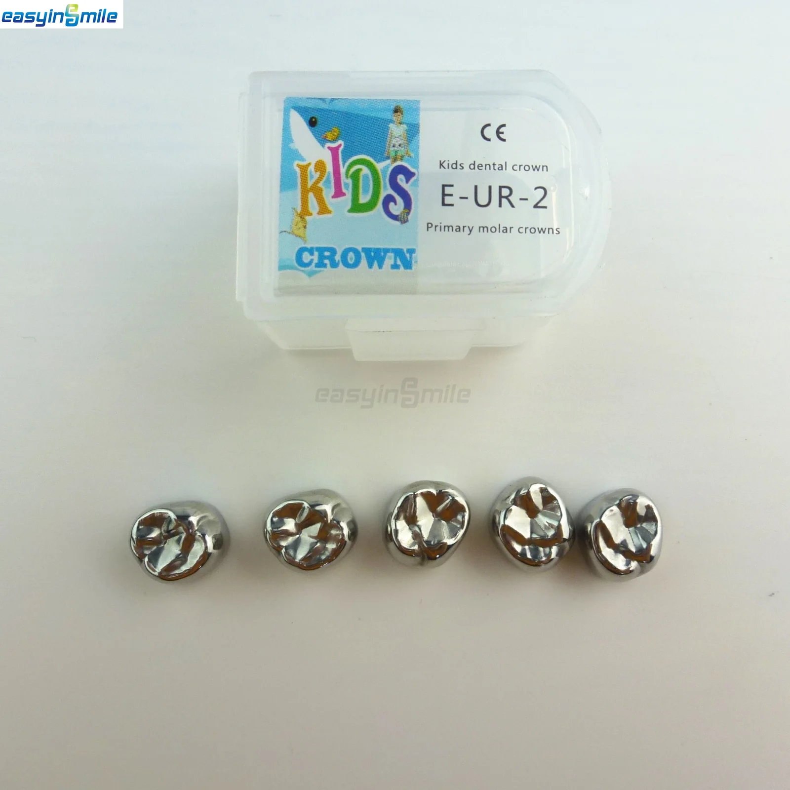 15Pcs Dental Kids Primary Molar Crown Upper Lower Teeth Protect Crowns URE2-E7