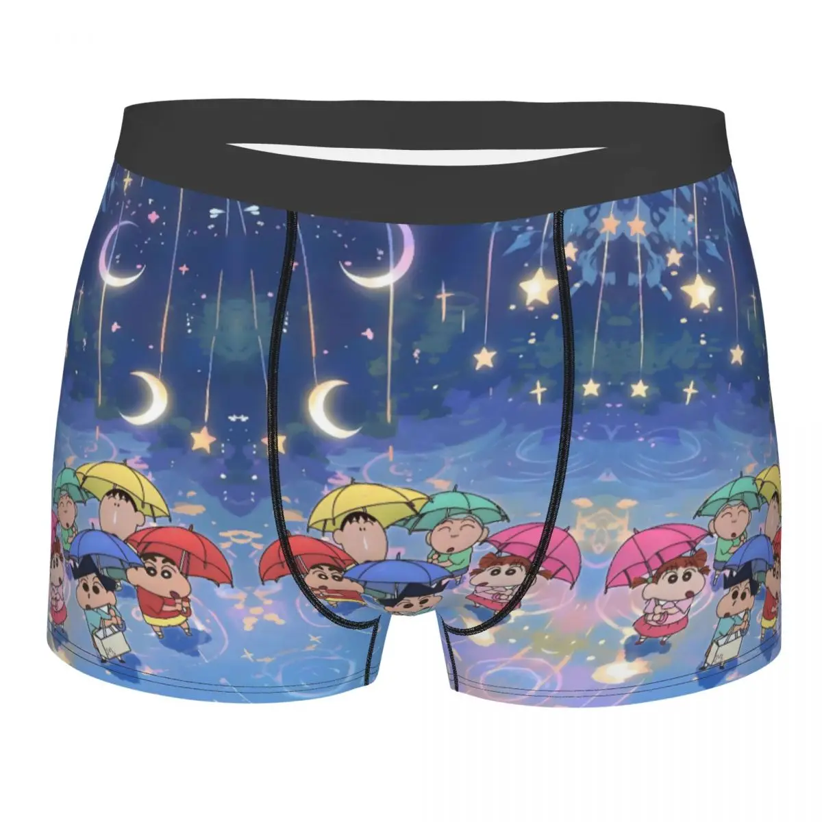 Calzoncillos Boxers personalizados C-Crayones Shin-chanes, calzoncillos bonitos de dibujos animados para hombre, ropa interior, calzoncillos novedosos