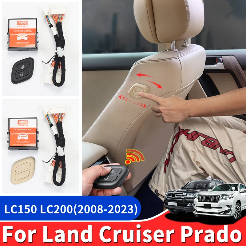 

For Toyota Land Cruiser Prado 150 200 Co-Pilot Seat Add Adjustable Button Wireless Link Lc150 LC200 Power Seat Boss Button