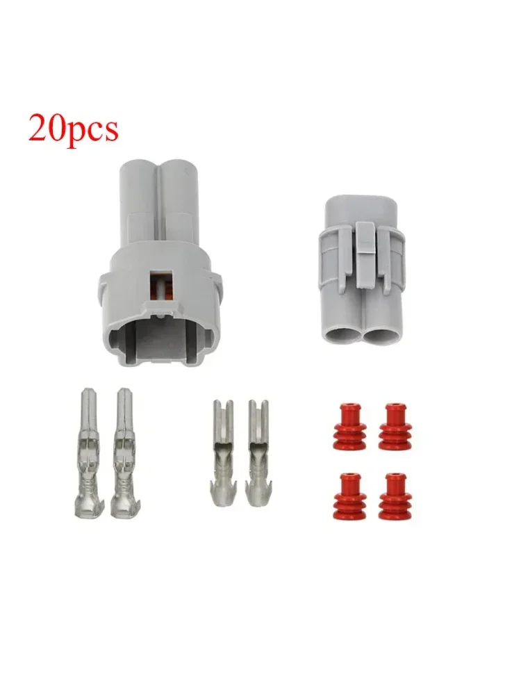 5/10/20 ensembles pour Yamaha Plug and Play 2 broches étanche automobile électrique blanc connecteurs Auto mâle femelle prise de câblage