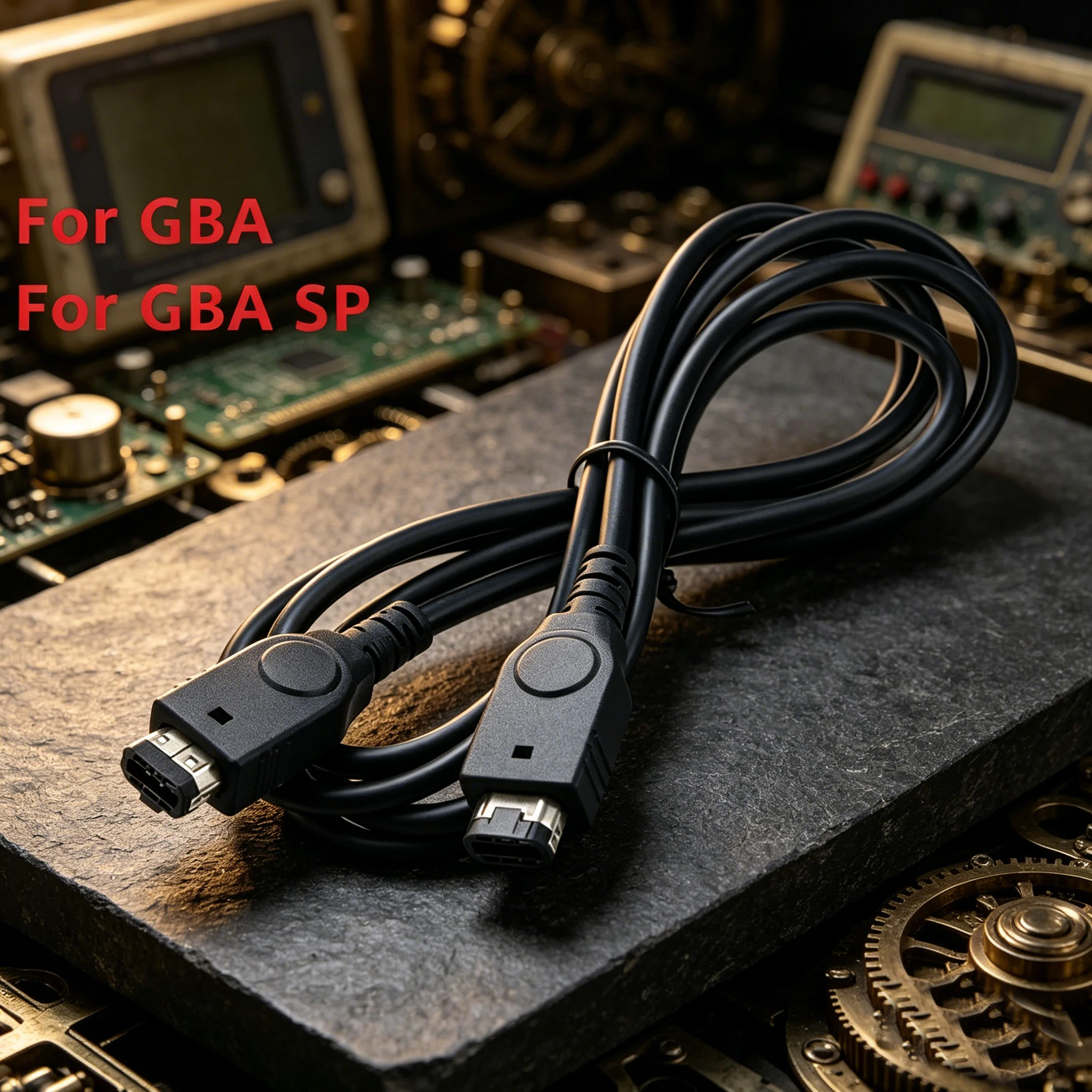 Cable de Conexión de 1.2M para 2 Jugadores para Game Boy Advance GBA SP - Cable de Conexión en Línea para Batalla de 2 Jugadores