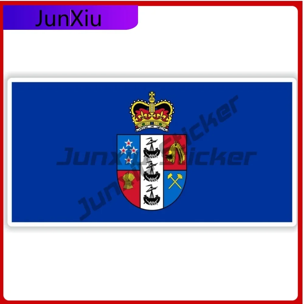 

Governor-General of New Zealand Oceania Flag Emblem Stickers Waterproof Decals Adventure Motorcycle Stickers Camper Decals PVC