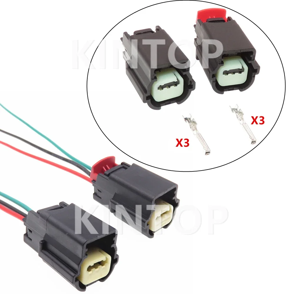 

1 Set 3 Pins 31404-3110 31404-3700 13394368 Automobile Reversing Radar Wire Harness Socket AC Assembly For Ford Buick