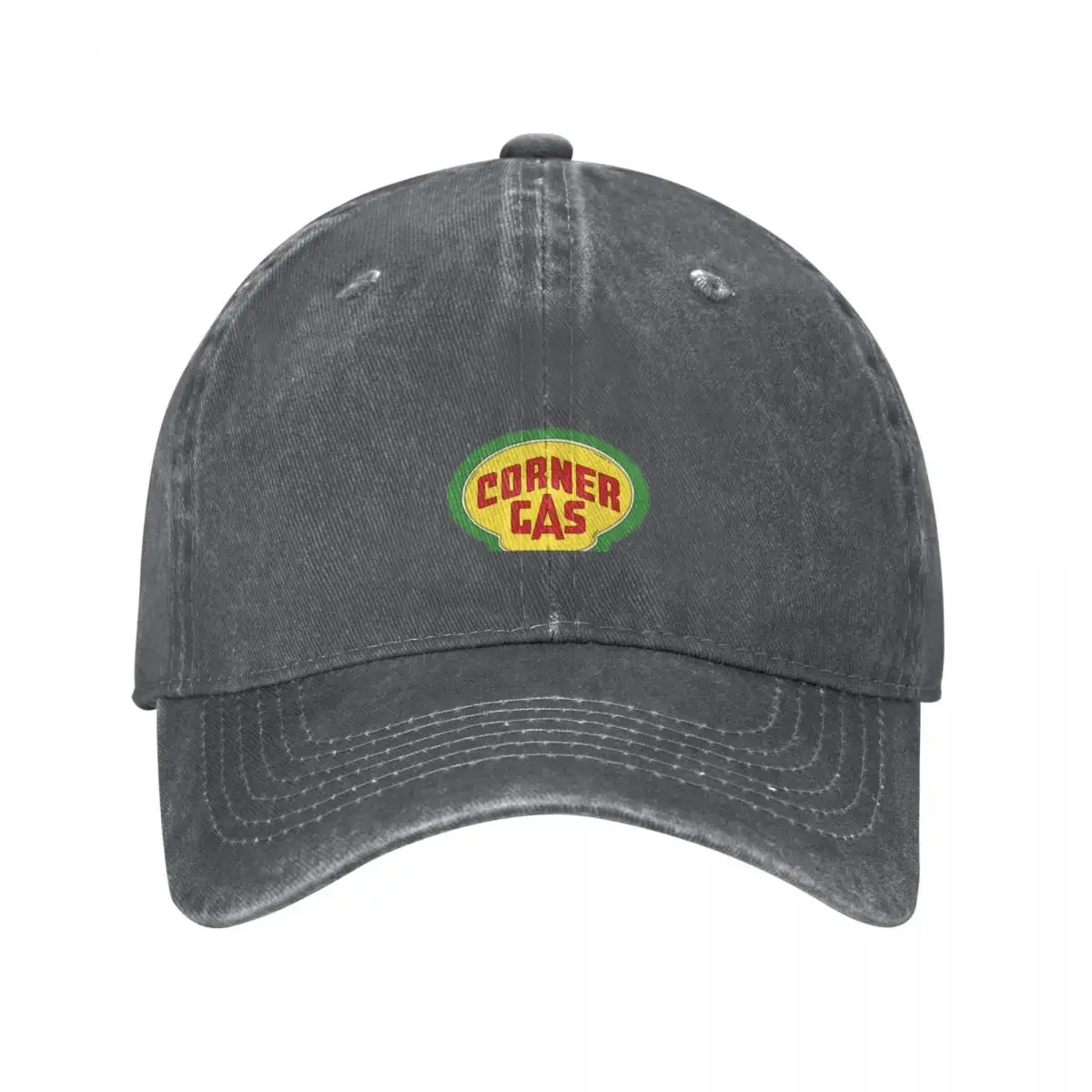 Corner Gas Logo Wwhite Text Essential Baseball Cap Horse Hat dad hat fashionable Women Hats Men's