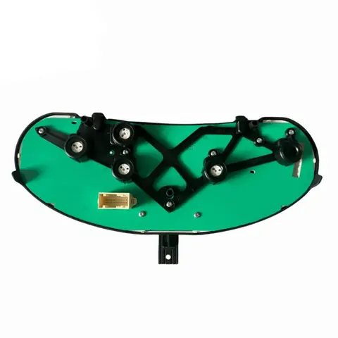 MT Car Fuel Instrument Cluster Assembly 9648837080 6104VG for Peugeot 206 2005-2008 Instrument Meter Dashboard Manual 8 best sales peugeot 206 cluster - №2