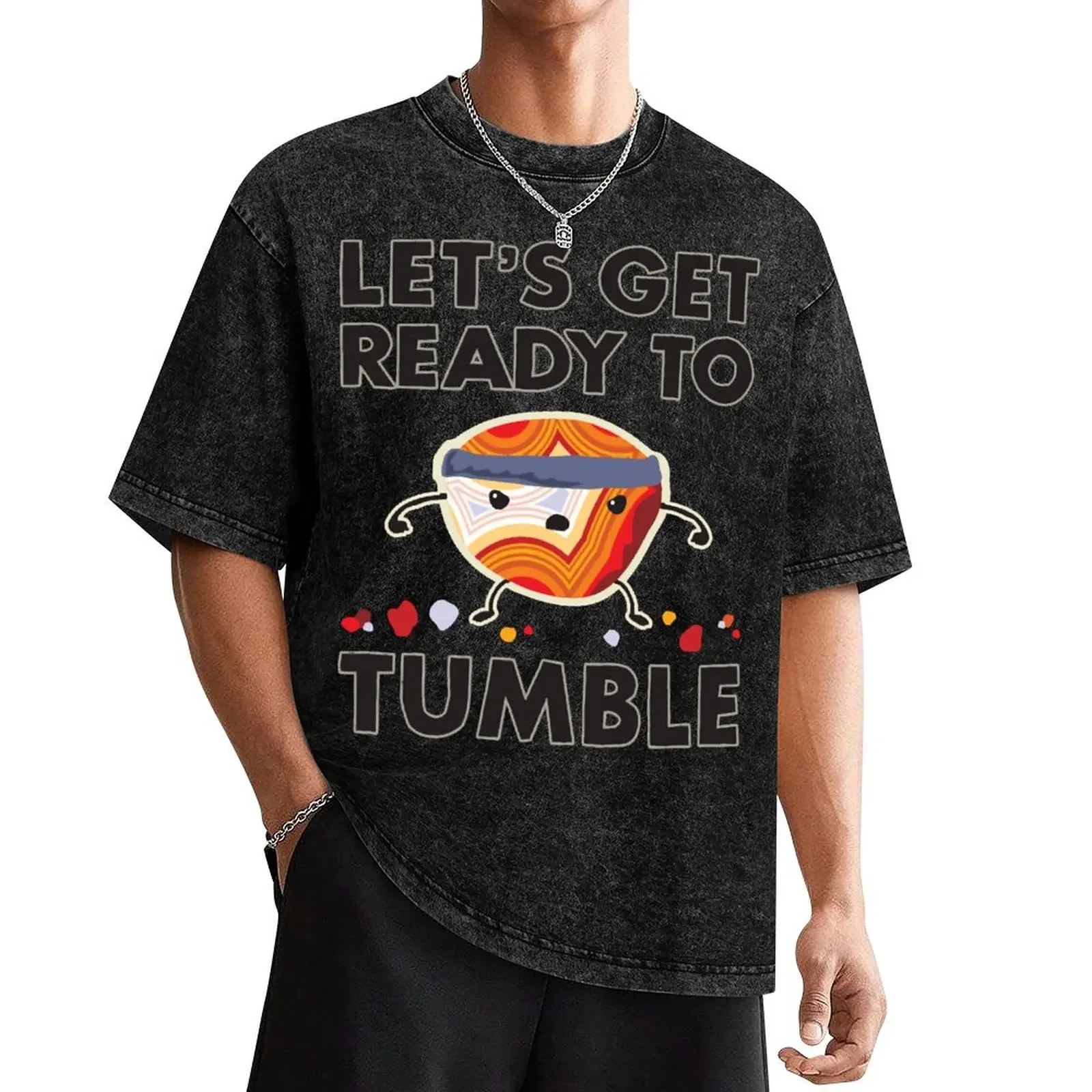 Let's Get Ready to Tumble T-Shirt anime figures quick-drying anime mens graphic t-shirts hip hop