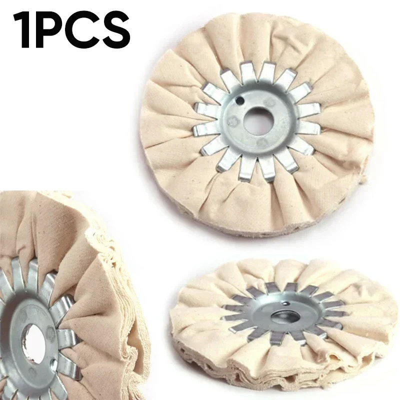 Spare Polishing Wheel Parts Cotton Airway Diameter 125mm Accessories Replacement Compound Equipment Convenient