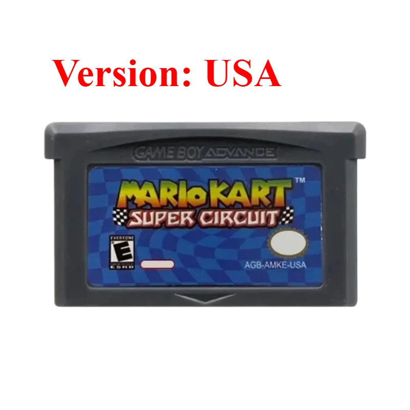 19 verschiedene GBA-Spielkarten in EUR- und USA-Version für Game Boy Advance GBA SP DS Lite, Vintage-Spielesammlung, Geschenk