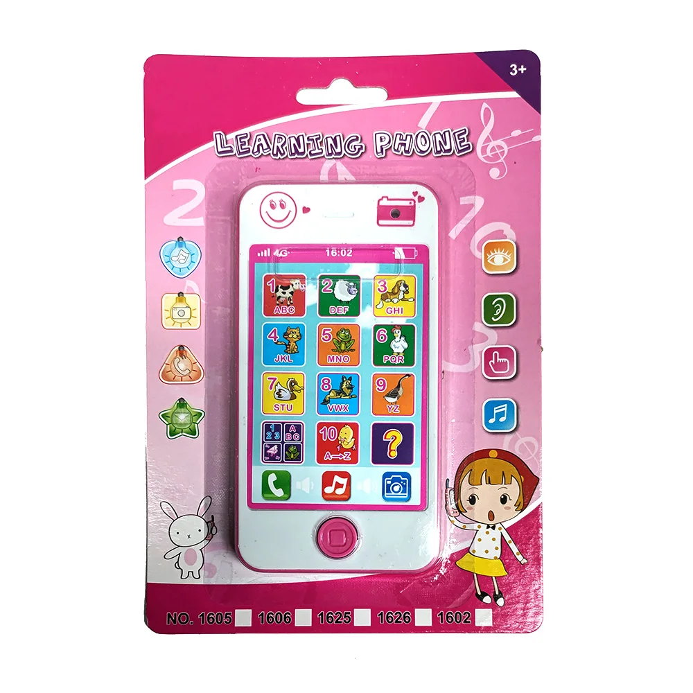 Kinderen Telefoon Baby Muzikaal Vroeg Educatief Speelgoed Engels Leren Mobiel voor Kinderen met Geluid voor Kinderen Telefoon Speelgoed