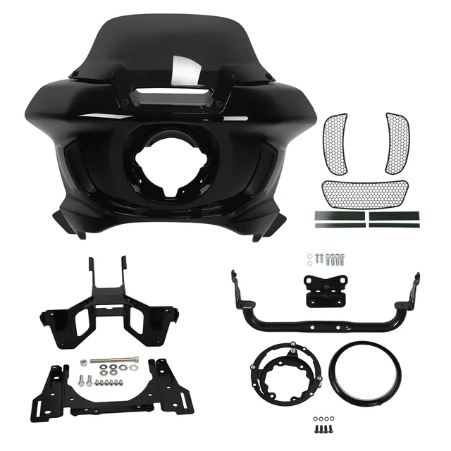 Wspornik mocowania owiewki reflektora i przedniej szyby do motocykli Harley Low Rider ST FXLRST 2022-2025 EL DIABLO FXRST 2022