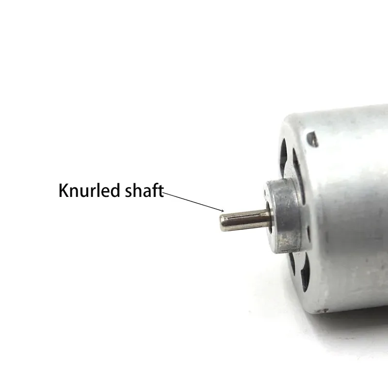 Knurled Shaft DC6-12v Motor High Speed 540 High Torque Motor Small Knurled Strong Magnetic Carbon Brush