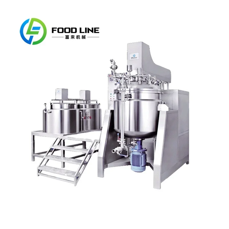 High Shear Liquid Homogenizer Mixer Electric Heating for Shampoo Detergent and Cosmetic Emulsion Processing Customize