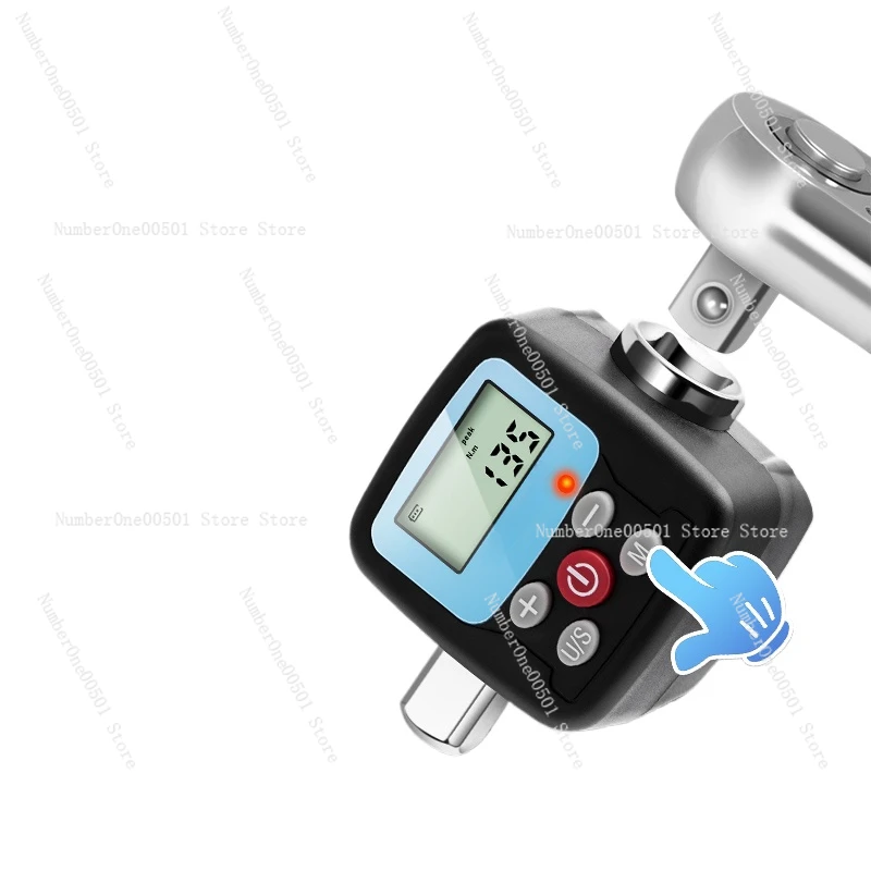 Digital Torque Wrench Adapter - Precision Electronic Torque Tool Converter and Meter with LCD Display, Includes 1/2