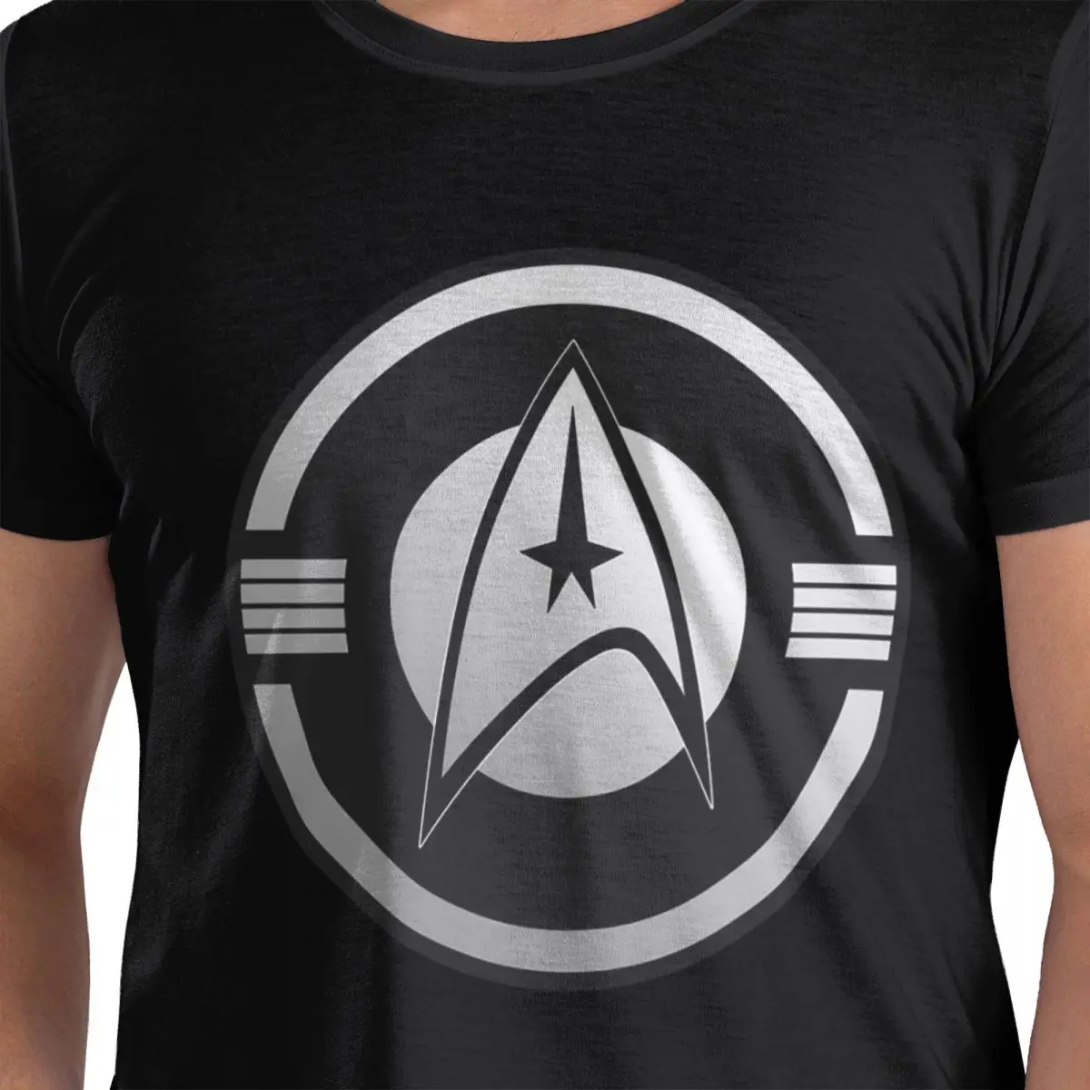 

Футболка Star Treks Science Fiction из 100% хлопка, мужские классические футболки, мужские футболки с круглым вырезом и коротким рукавом, S-6XL