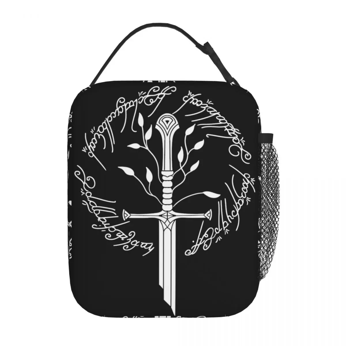 Bolso de mano con aislamiento de Lord Of The Ring, bolsa de almuerzo para comida