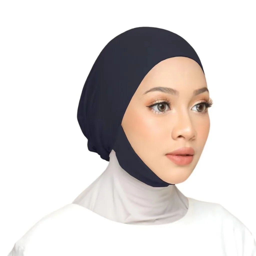 Muslim Women Full Cover Inner Hijab Cap Bandage Underscarf Bonnet Islamic Female Headscarf Headband Turban Under Scarves Caps