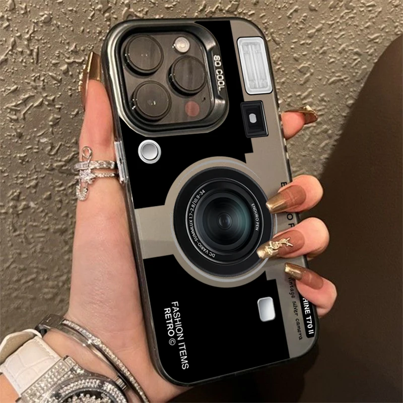 

Чехол для телефона в стиле ретро для OPPO A16 A17 A18 A31 A37 A38 A55 A57 A58 A74 A76 A78 A94 A98 4G 5G Противоударная задняя крышка