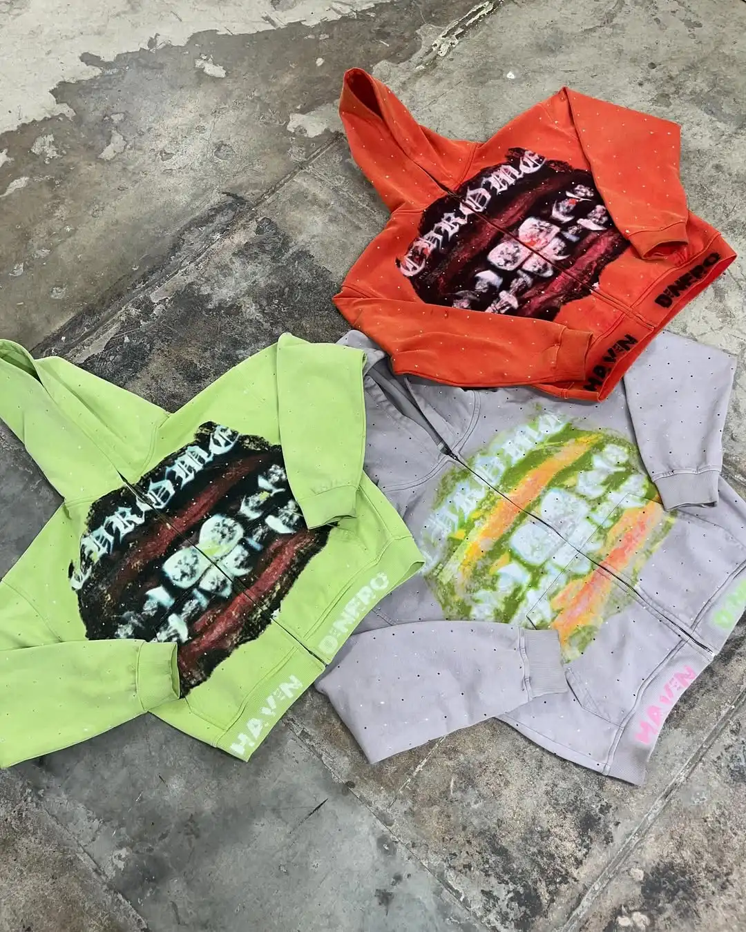 الرجعية الأمريكية نمط القوطية المطبوعة الرجال هوديس Y2K البلوز الأزياء الجمالية البلوز الهيب هوب الشارع الشهير فضفاض زوجين معطف