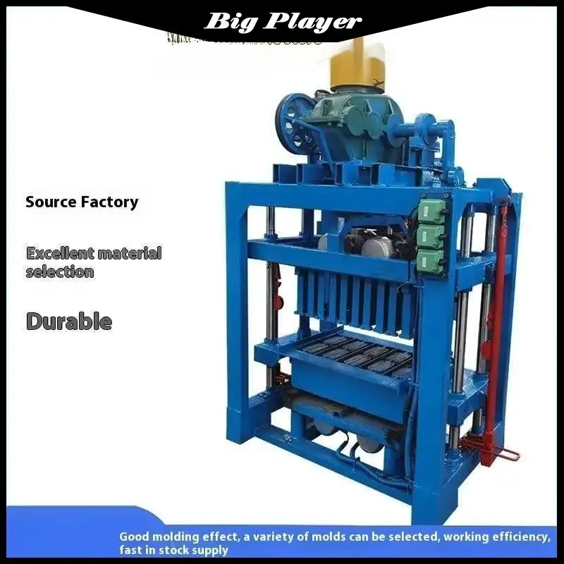 

2-45 4-30 4-35 4-40A Making Machine Complete Set Brick Making Machine New Semi-automatic Hydraulic Equipment Cement Block Brick
