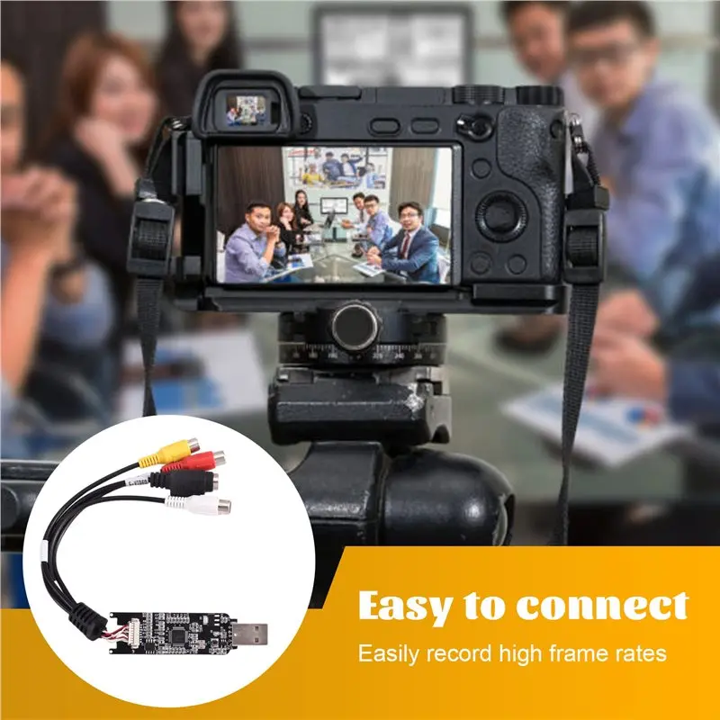 B76B MS2107 AV to USB Analog Video Capture Card Intelligent Converter for Car Rear View Camera Industrial Use