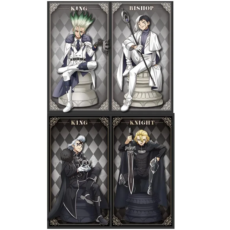 Dr.STONE أنيمي الاكريليك حامل كيمونو/الشطرنج/زخرفة مزدوجة Ishigami Senkuu الشكل مجموعات الهدايا