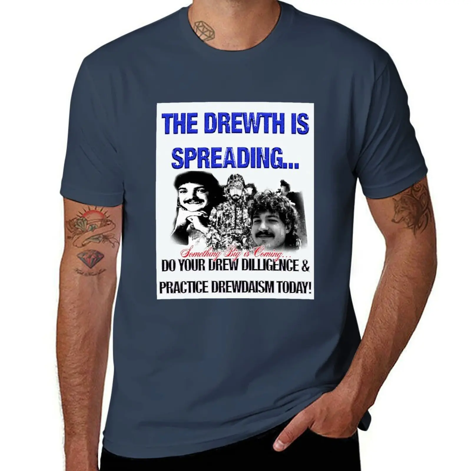 

Intercom Spreading The Drewth is Emergency T-Shirt Sports Casual Breathable Tee Shirt